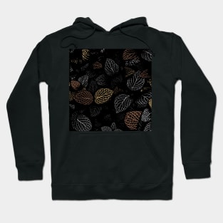 Autumn, Leaves Pattern 16 Hoodie